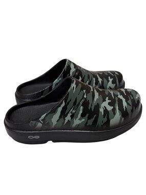 Oofos Ooclog Recovery Clog Limited Edition Camo Womens Size 7